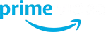 The image shows the Amazon Prime logo, featuring the word "prime" in lowercase blue letters, with the Amazon smile arrow underneath, pointing from the letter "p" to the letter "e".